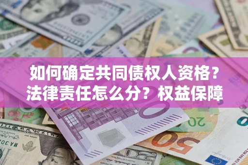 济南如何确定共同债权人资格？法律责任怎么分？权益保障技巧揭秘！