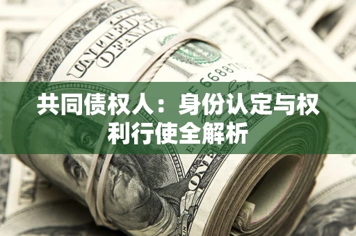 济南共同债权人：身份认定与权利行使全解析