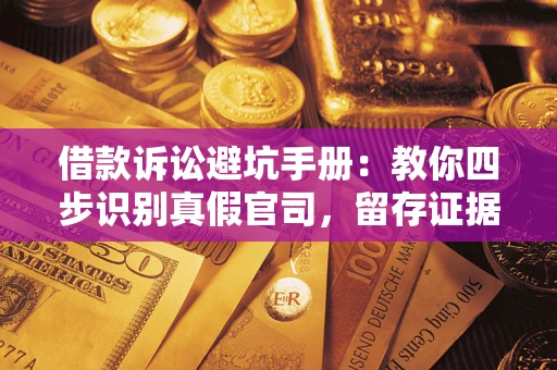 济南借款诉讼避坑手册：教你四步识别真假官司，留存证据不踩雷
